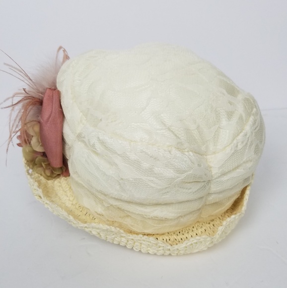 ElsieMassey Originals vintage unic flower hat. - Picture 3 of 6